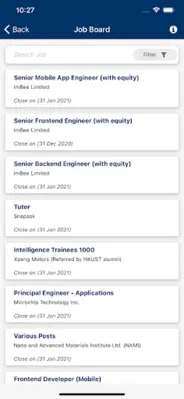 HKUST Alumni android App screenshot 1